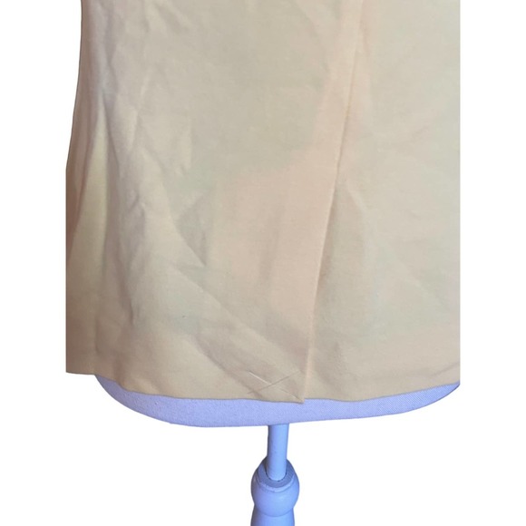 OBR Womens Classic Fit Single Button Blazer Jacket Long Sleeve Size S Yellow - Picture 7 of 11